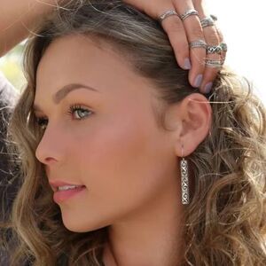 🔅🆕🔅 Boho Textured Bar Pendant Drop Earrings✨